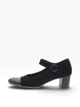Ara Jordana 52306 cap toe pump with sleek design, showcasing smooth leather upper and elegant shape for stylish wear.