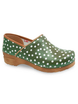 Sanita Roxbury 476676 Polka Dot Clog