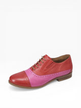 Miz Mooz Ina Women's Comfort Shoe in neutral leather with a rounded toe and supportive sole, designed for all-day comfort.