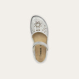 Naot Arataki closed toe slingback sandal for women, featuring quartz-colored leather and a comfortable, stylish design.