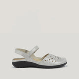 Naot Arataki 11124 quartz closed-toe slingback sandal for women, featuring a stylish design and comfortable fit.