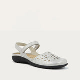 Naot Arataki 11124 quartz closed toe slingback sandal for women with cushioned insole and stylish design.