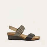 Naot Dynasty 5052 Multi Color Wedge Sandal