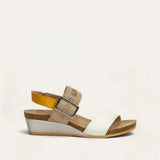 Naot Dynasty 5052 Multi Color Wedge Sandal