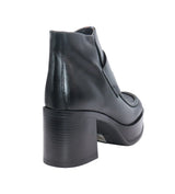 Black Eric Michael Gotham Boot with stylish ankle design and sturdy sole, perfect for casual and outdoor wear.