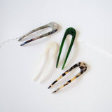 Tiepology Eco The French Hair Pin with minimalist design, made from eco-friendly materials, displayed on a neutral background.