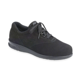 Black sneaker on a white background