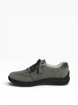 Waldlaufer Leonie 796002 Double Zipper Walking Shoe