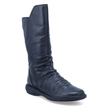 Black Miz Mooz Parnell women's boot featuring a stylish ankle design and sturdy heel, perfect for casual or office wear.