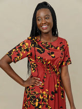 Mata Traders Artsy Midi Dress