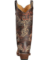 Corral Circle G L5001 Distressed Brown Dragonfly Western Boot
