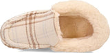 Lamo Aussie Moc EW1535 Cream Plaid Slipper