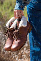 Naot Pali 26013 Cuff Detail Lace Up Boot