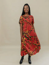 Mata Traders Artsy Midi Dress