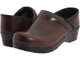 Sanita Pro Cab 457806 Smooth Leather Clog