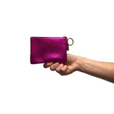 Zina Kao Exclusive Metallic Leather Pouch