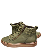 Ara Callan 47494 High Top Lace Up Zip Sneaker