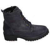 Waldlaufer Luise 716870 Lace Up Block Heel Boot