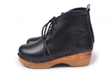 Troentorp Morris Shearling Lace Up Clog Boot