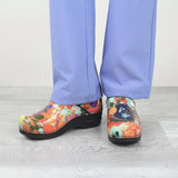 Sanita Restin 478626 Multicolor Groovy Pattern Clog