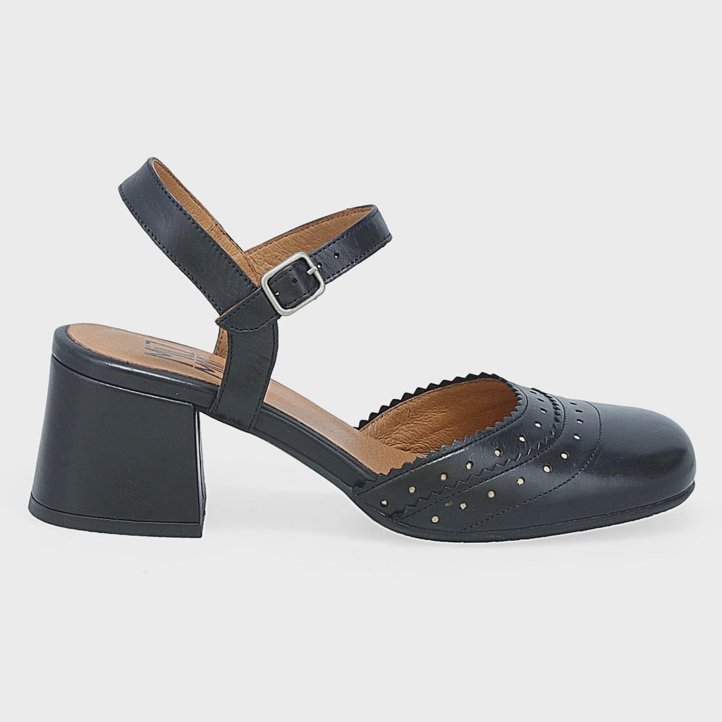 Miz Mooz Storrs Bock Heel Mary Jane Strada Shoes Northampton, MA