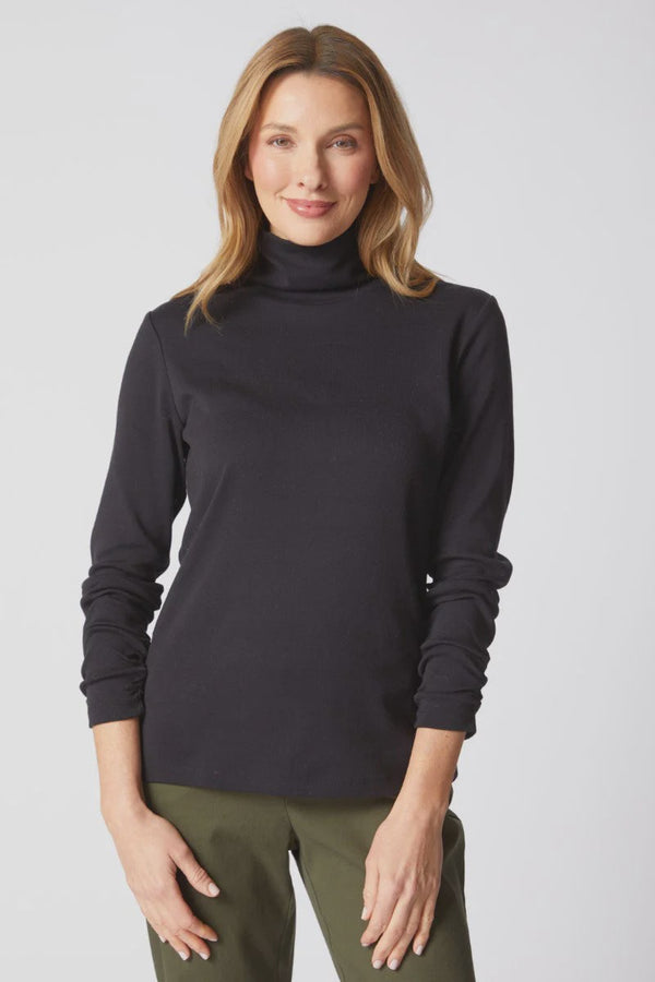 Habitat 16412 Ruched Turtleneck