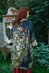 Market of Stars Dream In Flowers Duster Kimono