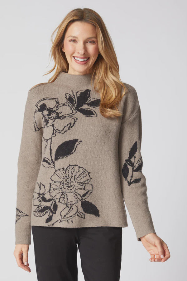 Habitat 87922 Driftwood Floral Pullover