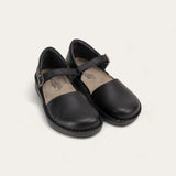 Naot Catania 63440 Mary Jane comfort shoe in beige with rounded toe and adjustable strap, on a neutral background.