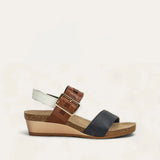 Naot Dynasty 5052 Multi Color Wedge Sandal