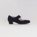 Ara Calico II 63601 Navy Suede Mary Jane Pump