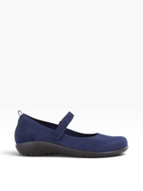 Naot Taranaki 130216 knit fabric Mary Jane comfort shoe with rounded toe and adjustable strap, in natural knit fabric.