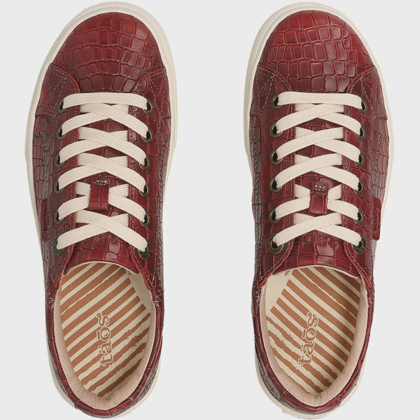 Taos Plim Soul Lux Croco Print Sneaker