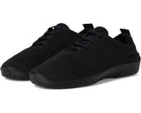 Black Arcopedico Shocks LS1151 women's knit comfort walking shoe with breathable fabric and supportive sole.