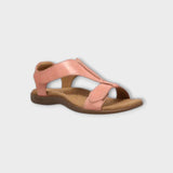 Blue Taos The Show sandal featuring cushioned footbed and stylish straps, perfect for casual summer wear.