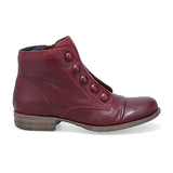 Miz Mooz Louise tailored women's button detail boot featuring sleek design and stylish accents, perfect for casual or dressy wear.