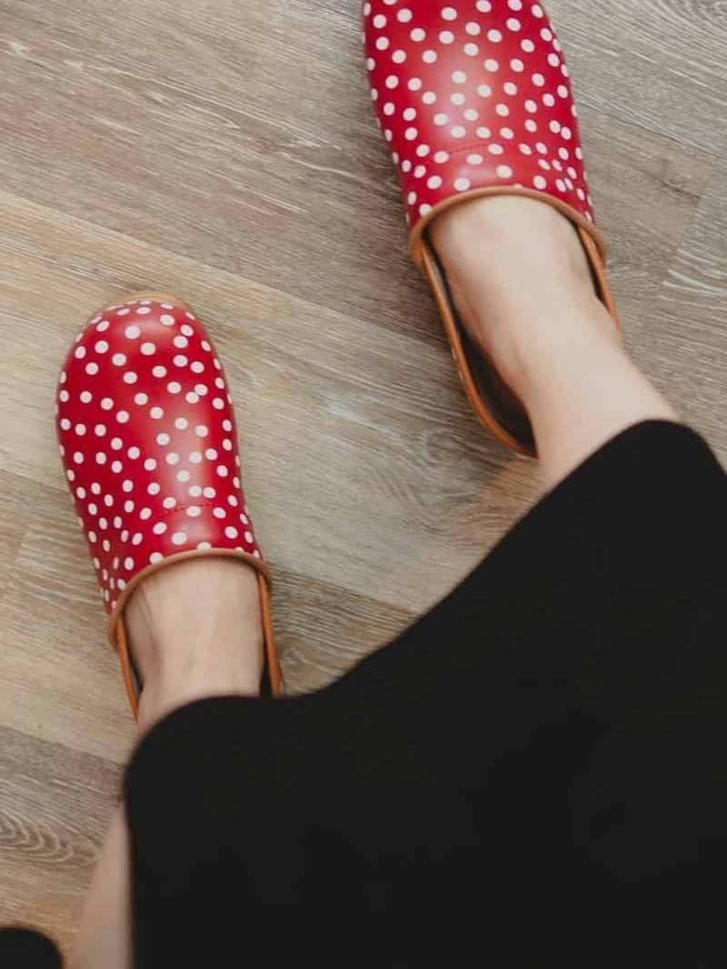 Sanita Roxbury 476676 Polka Dot Clog Strada Shoes Northampton, MA