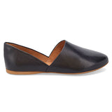 Black Miz Mooz Kimmy Flat women's comfort shoe with rounded toe and stylish design, perfect for casual wear.