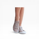 Mauve Gelato Tessa leather women's athletic leisure sneaker with stylish design and comfortable fit.
