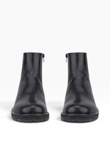 Pair of black waterproof ankle boots