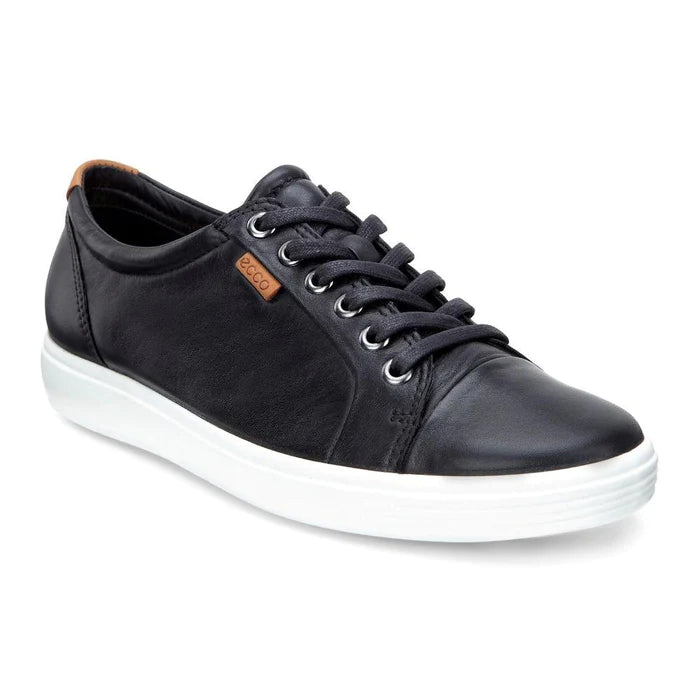 ECCO|SNEAKERS (SOFT 7 W (430003-11023)) Ecco Soft 7 430003 Leather Sneaker Strada Shoes Northampton, MA