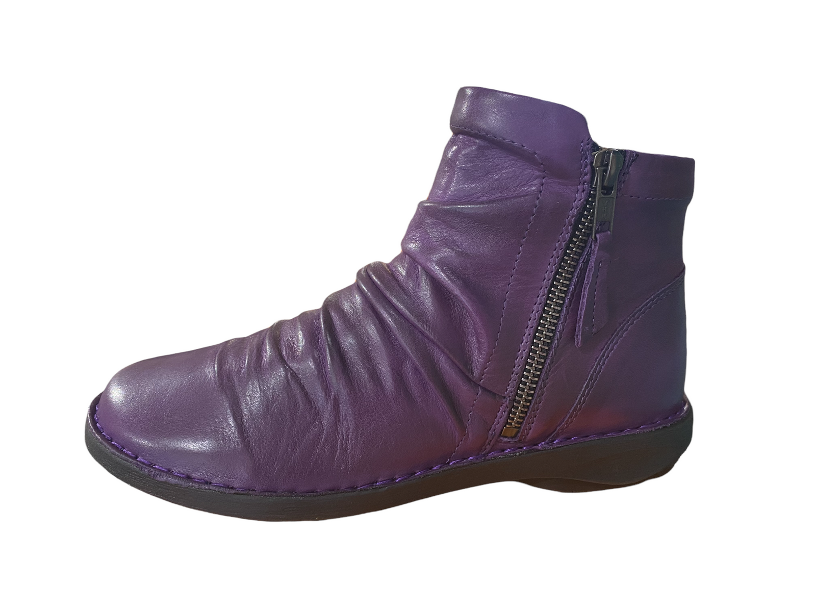 Miz Mooz Pleasant Ruched Boot Strada Shoes Northampton, MA