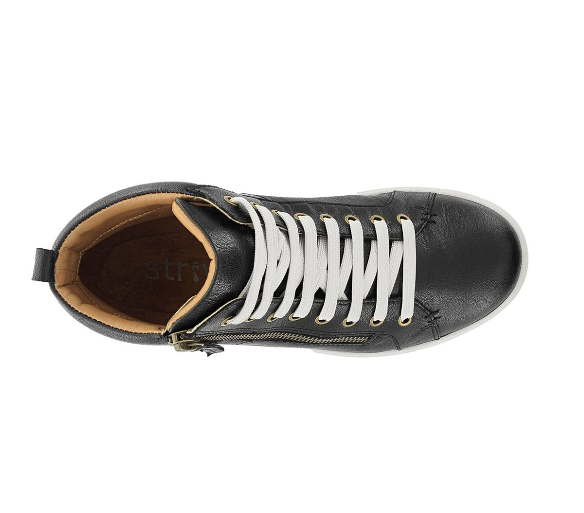 Strive Kensington Leather High Top Sneaker Strada Shoes