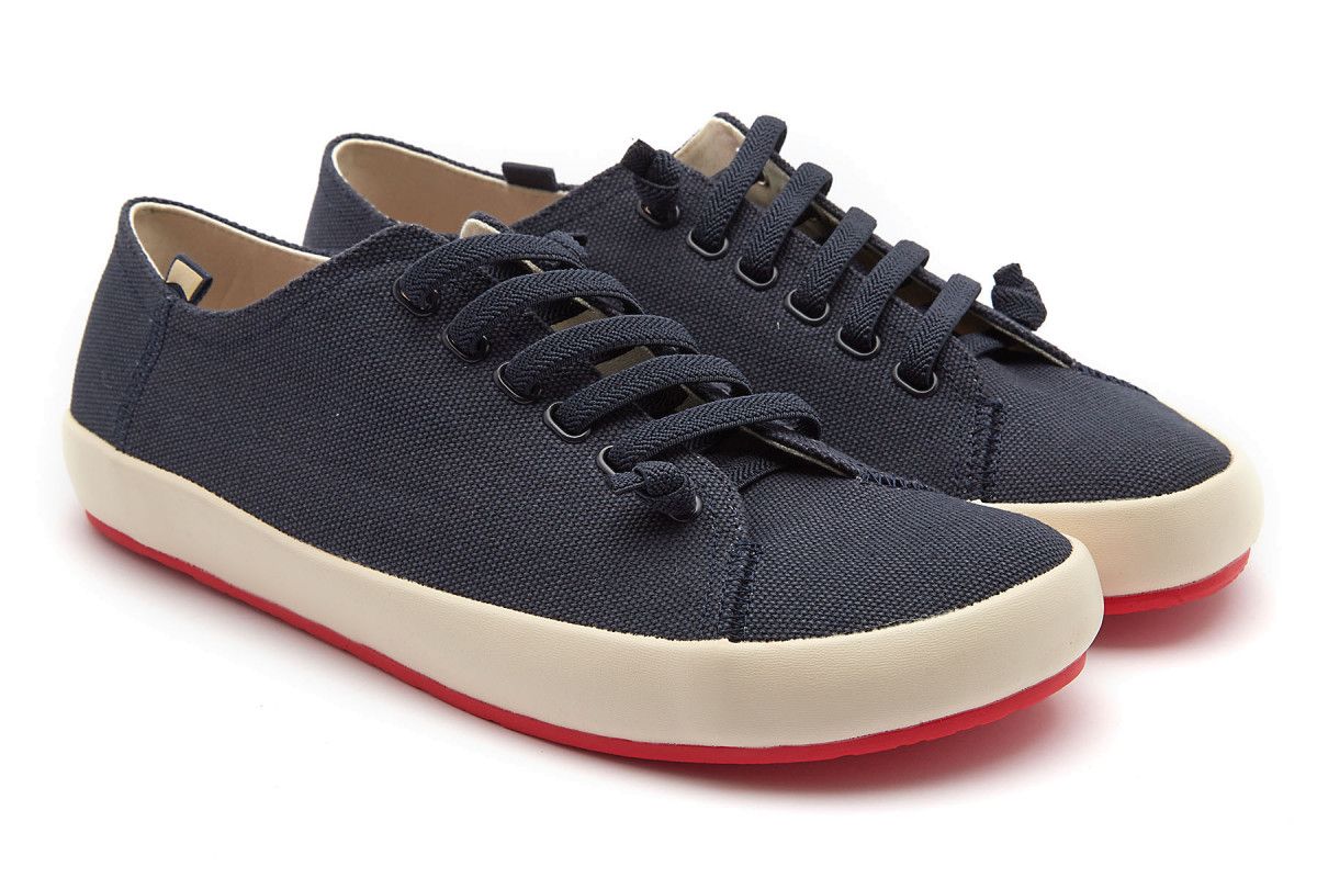 スニーカー CAMPER Men Sneakers Grey 18869-113 PEU RAMBLA 0 Peu Grey Sneakers for Men - Spring/Summer collection