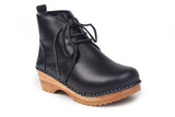 Troentorp Morris Shearling Lace Up Clog Boot